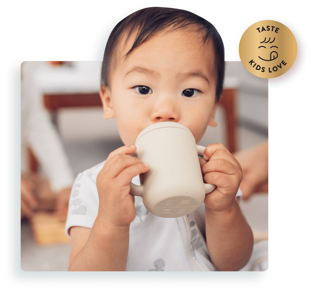Child drinking milk